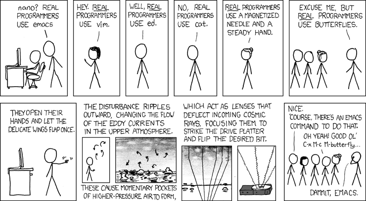 Real Programmers Use Butterflies